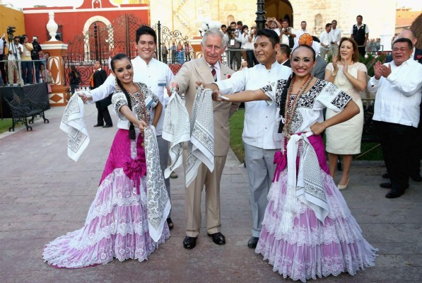 Visita del príncipe Carlos a México