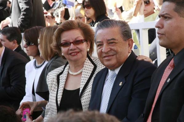 La toma de posesión de Porfirio Lobo Sosa