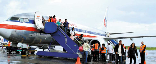 American Airlines en Roatán