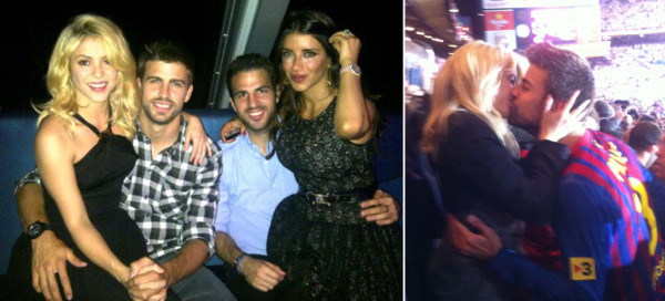 Shakira y Piqué presumen embarazo