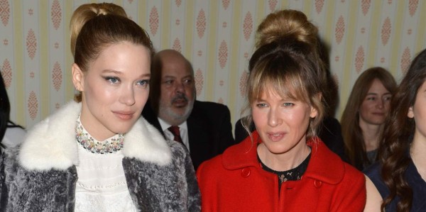 Renée Zellweger se luce en París