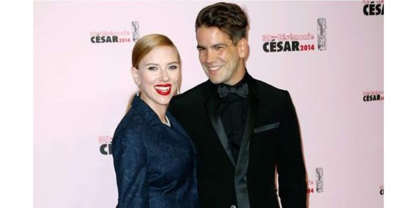 ¡Scarlett Johansson y Romain Dauriac se casaron!