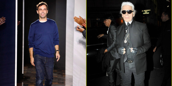 Lagerfeld aconseja a Ghesquiere lanzar su propia marca
