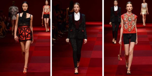 Dolce y Gabbana Primavera 2015