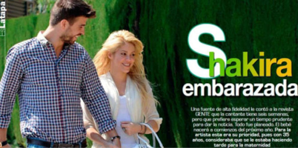 Embarazo de Shakira es de alto riesgo