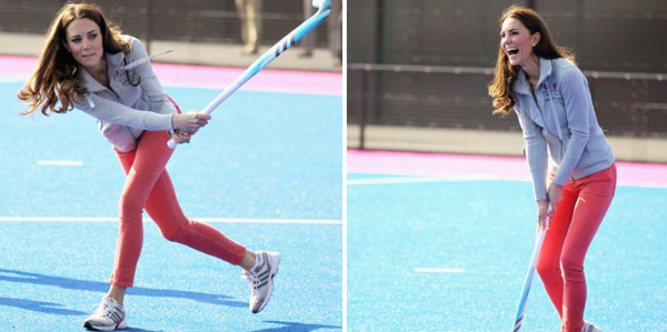 Kate Middleton, jugadora de hockey