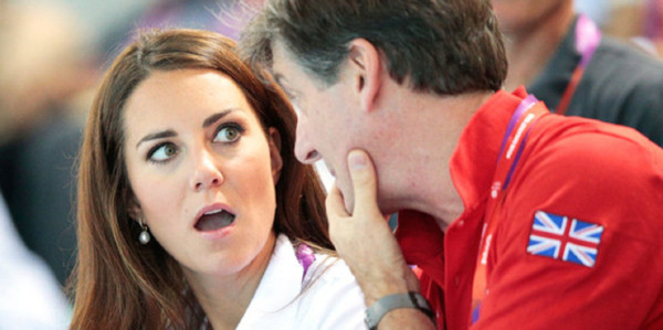 Kate Middleton y su expresión de sorpresa