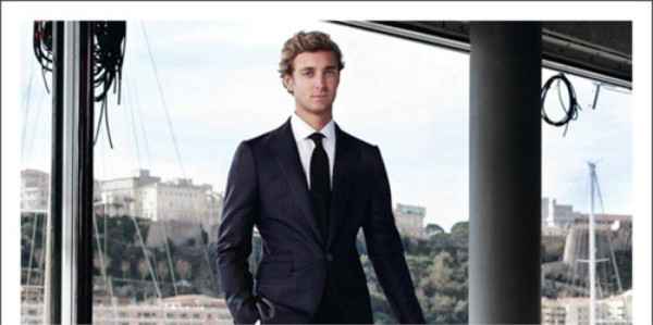 El debut de Pierre Casiraghi como modelo