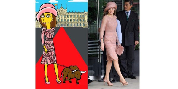 Letizia, un personaje de Los Simpson