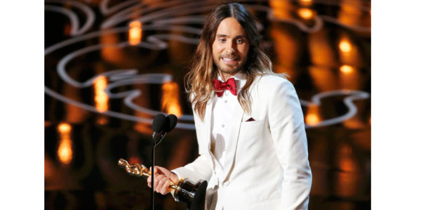 Jared Leto recibió el Oscar como mejor actor de reparto