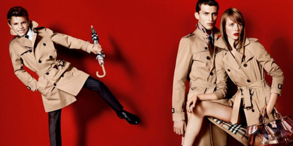 Romeo Beckham for Burberry