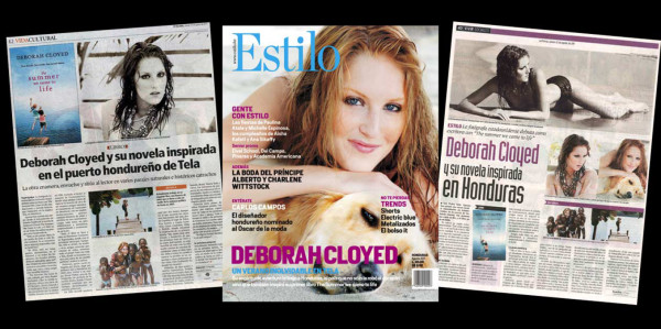 Deborah Cloyed es noticia en Honduras
