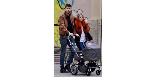 Milan vacaciona junto a Shakira y Piqué