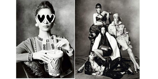 Linda Evangelista para Moschino