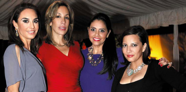 Ana Margarita Morales, Conti Ramírez, Ana Sikaffy y Blanca Bendeck