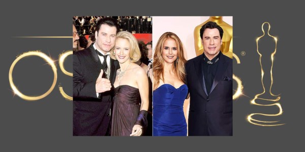 Estrellas en los Oscar, antes y ahora