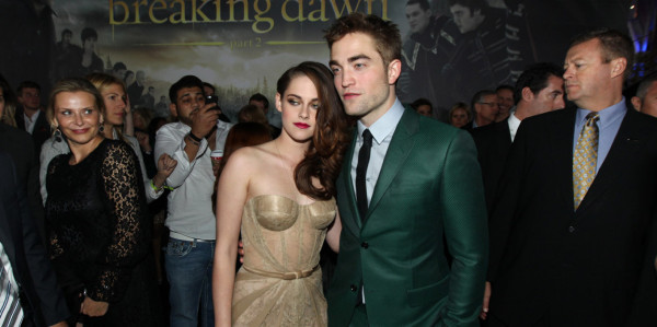 Pattinson y Stewart juntos en el estreno de Breaking Dawn