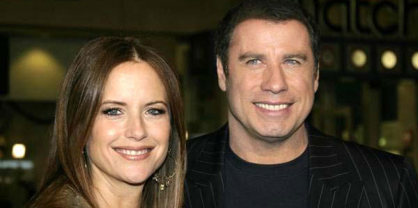 John Travolta y Kelly Preston