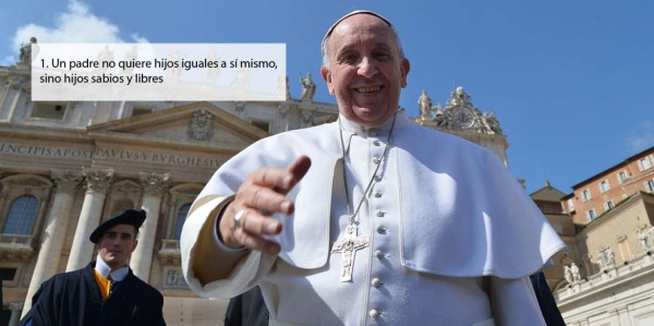 7 consejos del Papa Francisco para ser un buen papá