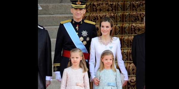 El rey Felipe de España es padre de la princesa Leonor y la infanta Sofía.