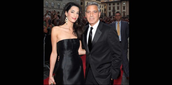 Amenazan a esposa de George Clooney