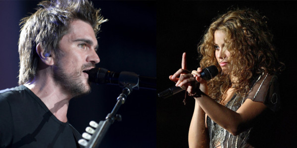 Shakira y Juanes, juntos