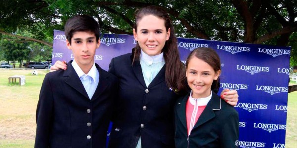 Santiago Molina, Dora Bográn y Nahja Rajan.