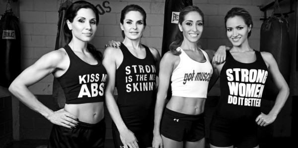 Queens of fitness: Karla López-Villar y Georgina Raquel Selim
