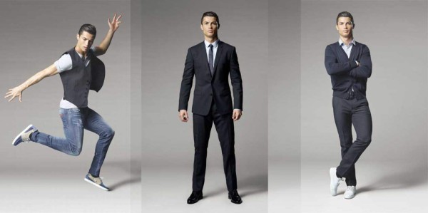 Cristiano Ronaldo muestra de esta manera tan particular su nueva línea de zapatos de lujo hechos artesanalmente en Portugal.