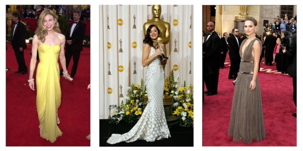 Las mejor vestidas en los Oscar