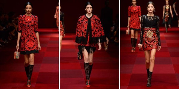 Dolce y Gabbana Primavera 2015