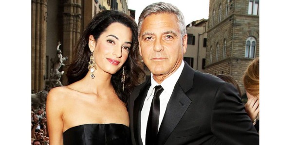 George Clooney y Amal Alamuddin