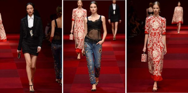 Dolce y Gabbana Primavera 2015
