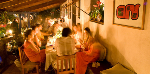 Cena en Hacienda San Lucas a la luz de las velas