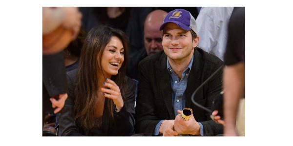 Ashton Kutcher y Mila Kunis