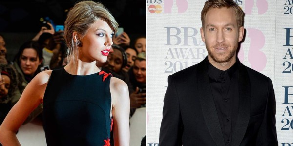 Taylor Swift y Calvin Harris muy cariñosos en concierto de Kenny Chesney