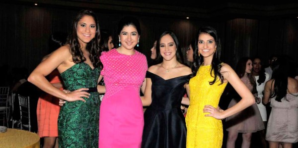 Marcela Andonie, Luciana Sabillón, Rouse Jabbour y Regina Andonie.