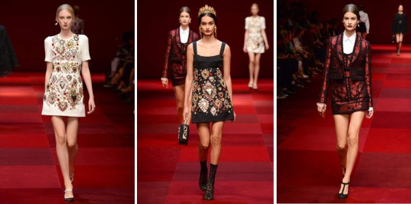 Dolce y Gabbana Primavera 2015