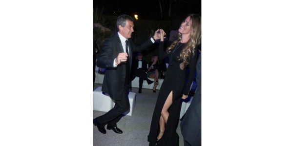 Ella es la novia de Antonio Banderas