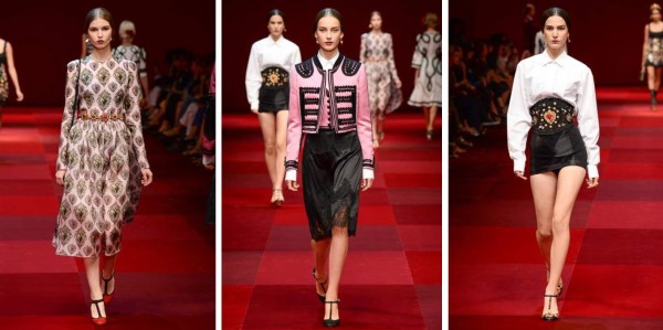 Dolce y Gabbana Primavera 2015