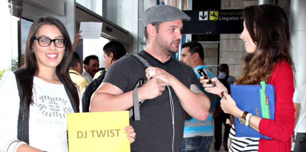 Dj Twist aterriza en Tegucigalpa