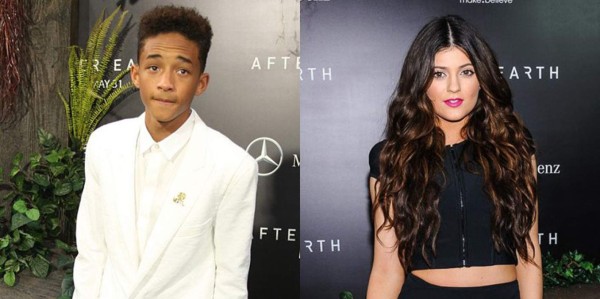 Jaden Smith posó sin camisa junto Kylie Jenner para apoyar a su hermana Willow