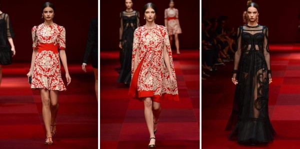 Dolce y Gabbana Primavera 2015