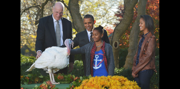 Obama saluda a los estadounidenses por Thanksgiving