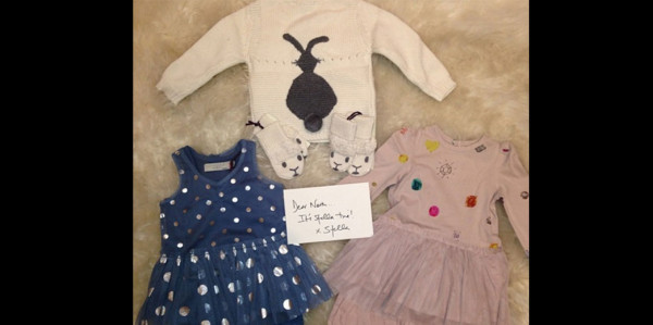 North West agasajada por top fashion designers