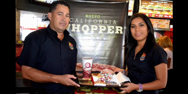 El nuevo California Whopper Sandwich