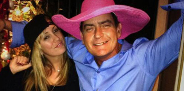 Bret Rossi y Charlie Sheen