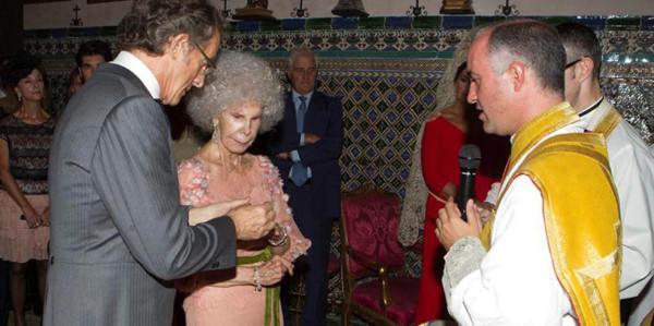 La boda de la duquesa de Alba