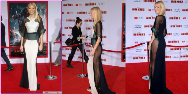 Gwyneth Paltrow avergonzada tras revelador vestido
