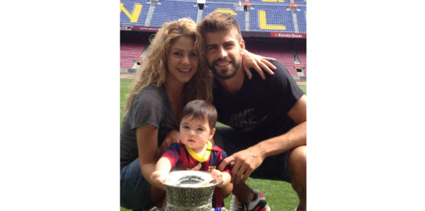 Milan, Shakira, Piqué y la Supercopa